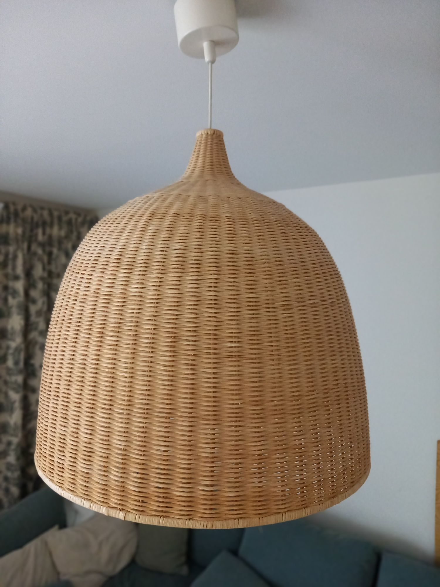 Lampa rattanowa LERAN Ikea