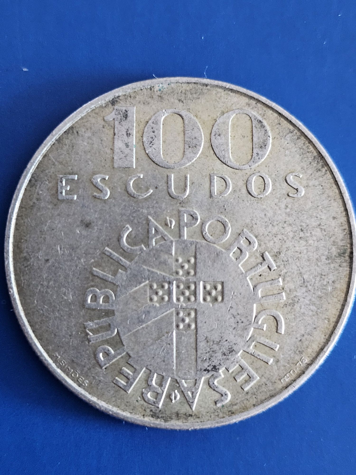100 escudos 1974 comemoração 25 de Abril