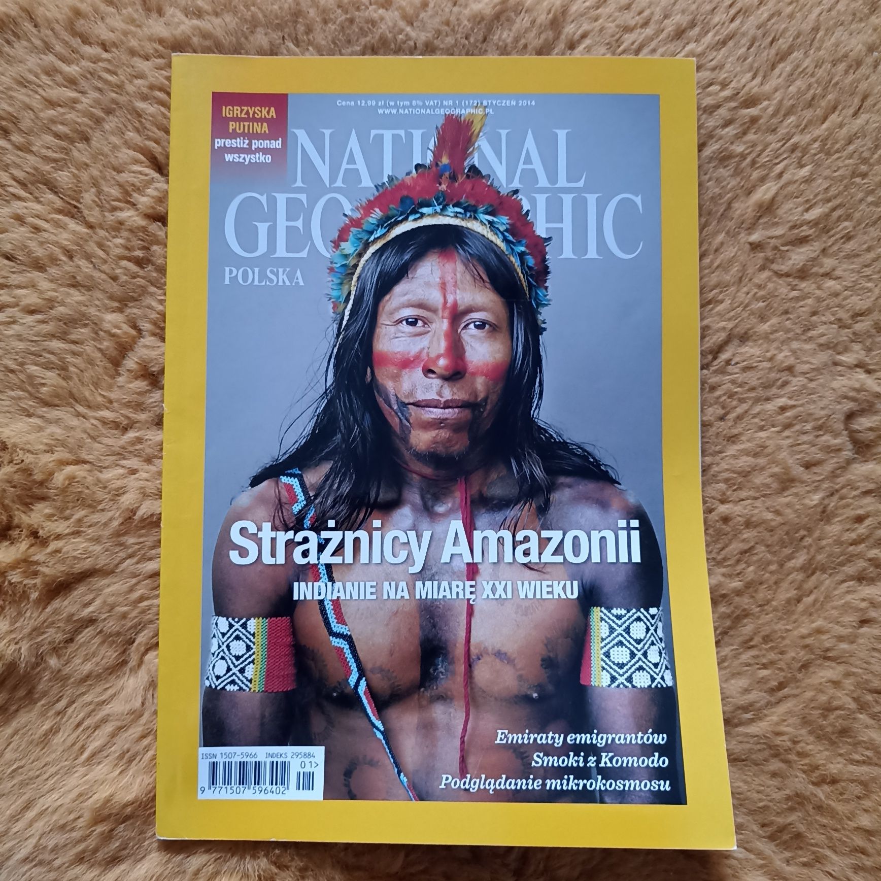 Gazety National Geographic 7 numerów z lat od 2014 do 2018