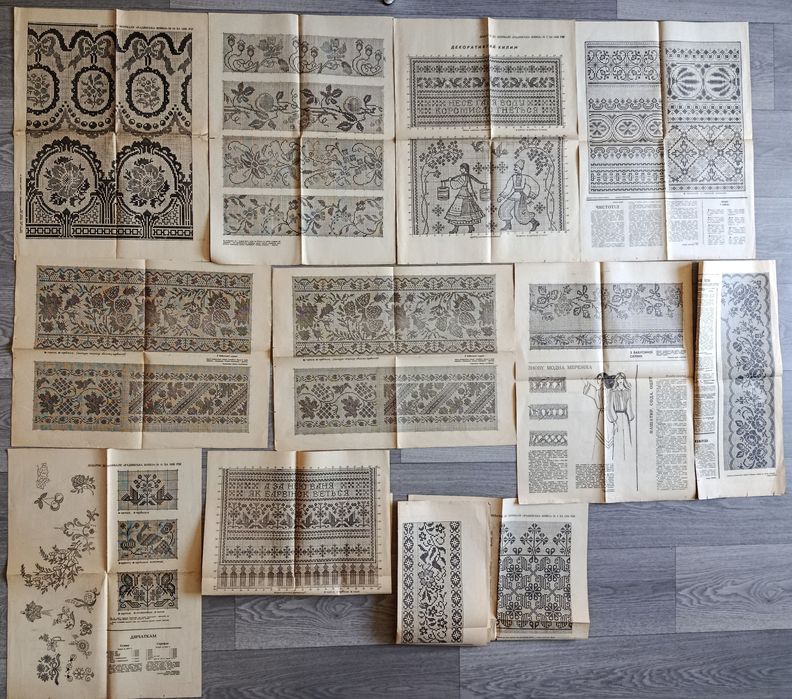 Журнали по вишивці. Ксенія Колотило. Лот