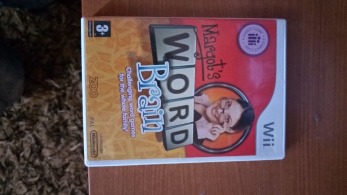 Jogo Wii "Word Brain" (nunca utilizado)