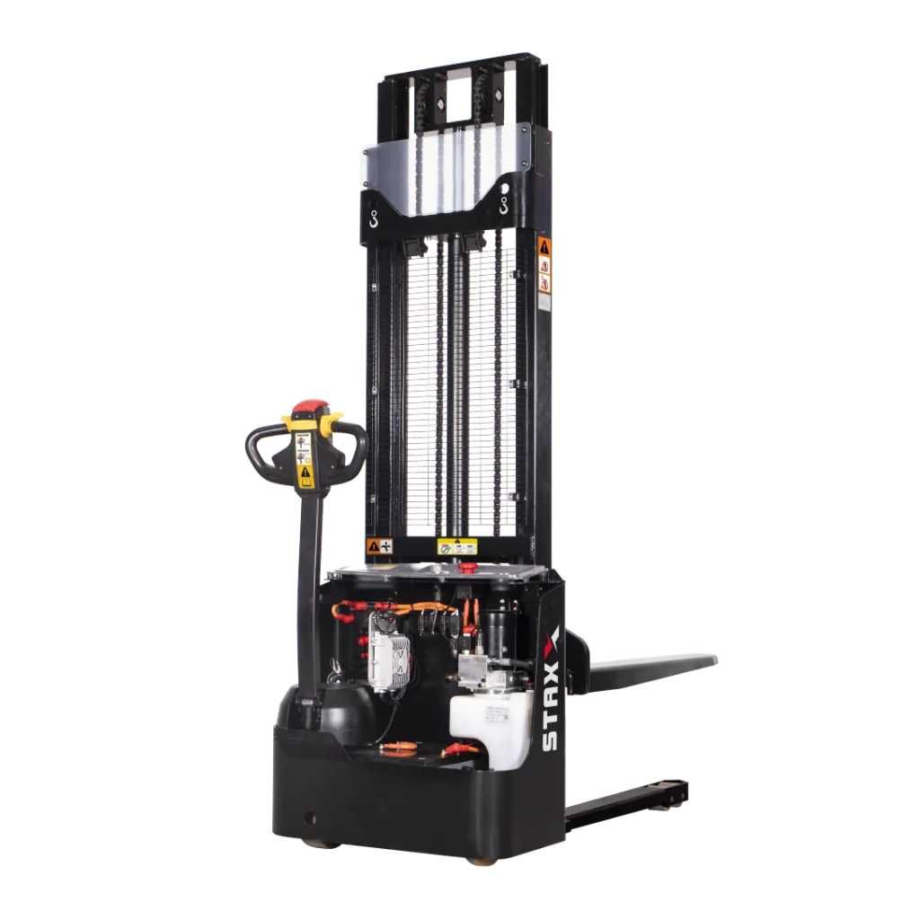 Wózek podnośnikowy masztowy paletowy elektryczny paleciak 1500kg 300cm