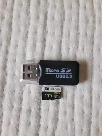Cartão de memória 1TB microSD