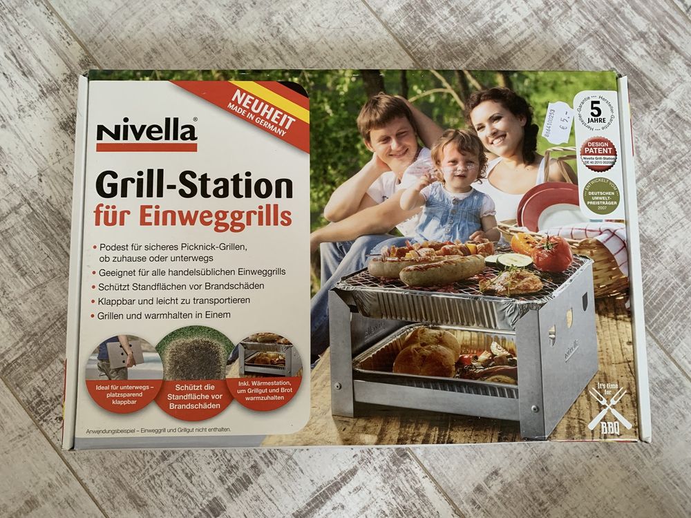 Stacja grillowa do grilli jednorazowych