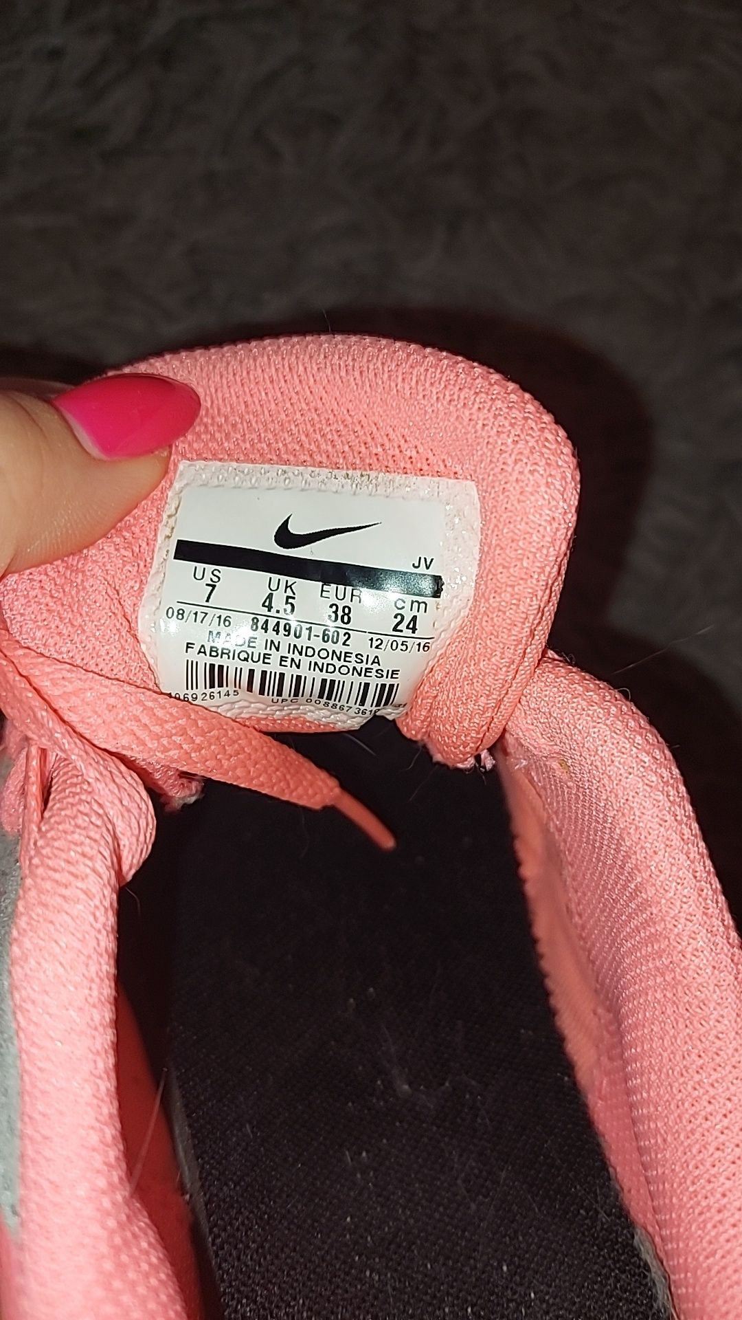 Buty Nike różowe 38