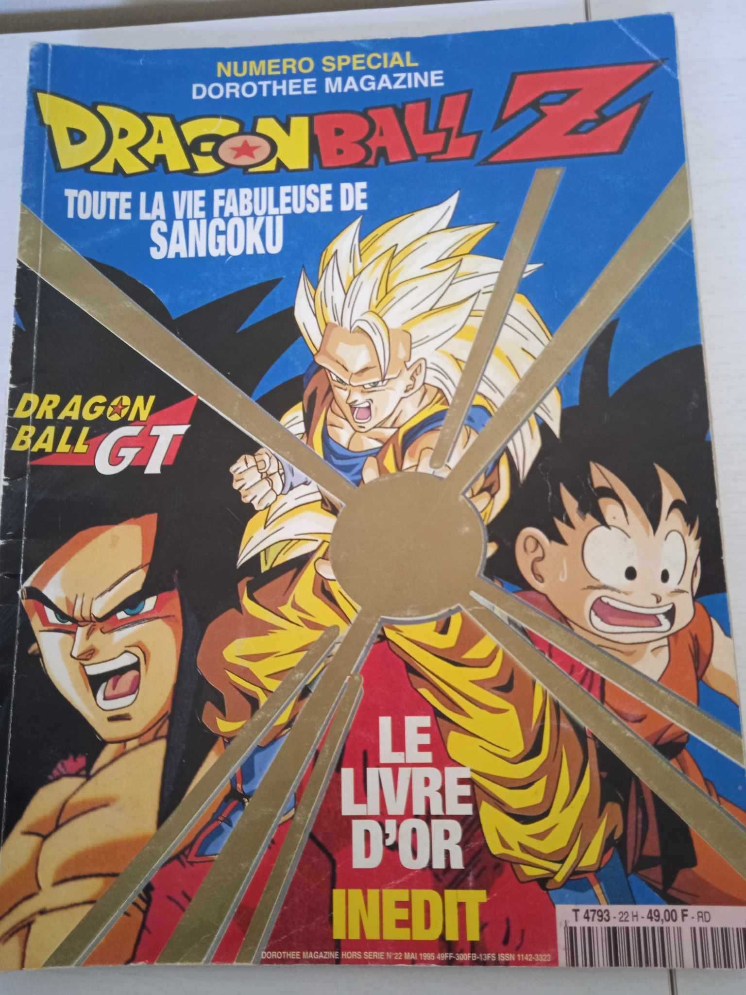 Revista Dorothee Edição Especial Dragon Ball Z