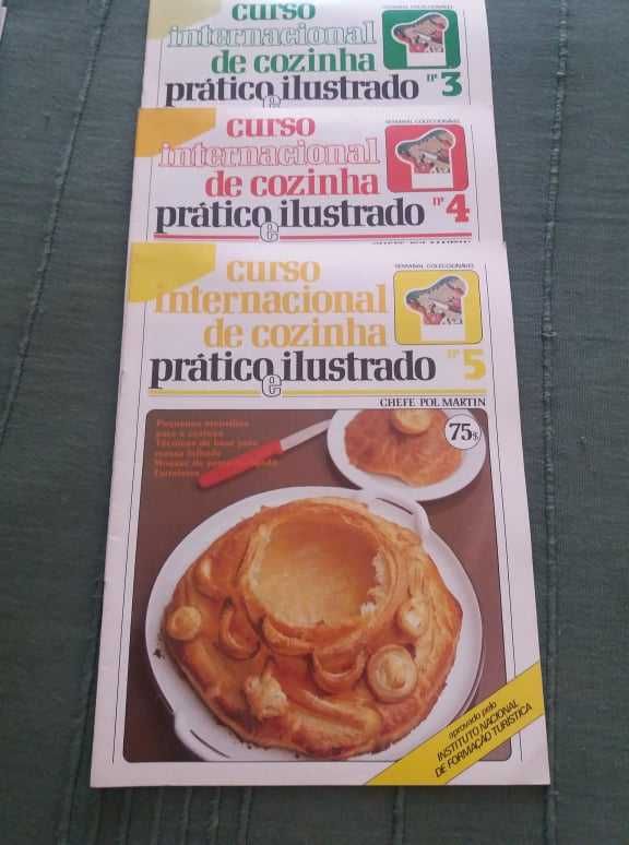 Curso Internacional de Cozinha - Chefe Pol Martin - 49 volumes e capas