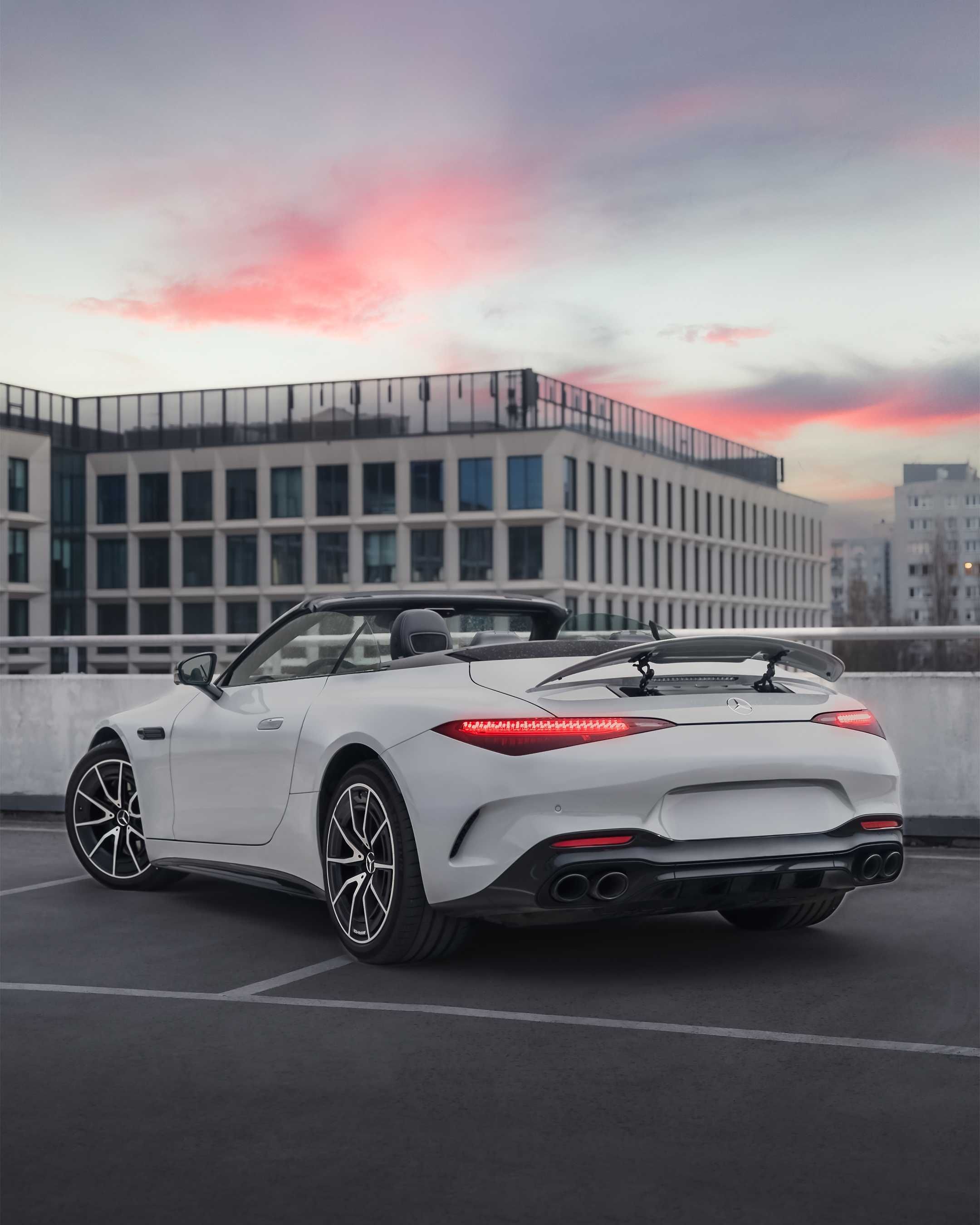 Wynajem Mercedes SL 43 AMG, Wypożyczalnia aut Premium
