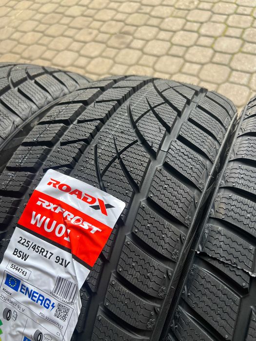 225/45r17 roadx nowe opony zimowe 2025r montaz w cenie !