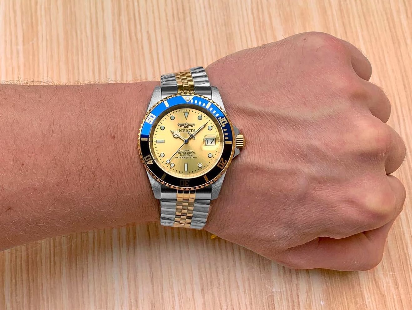 Механические часы Invicta 29181 Pro Diver Automatic 42 мм. Blue Black.