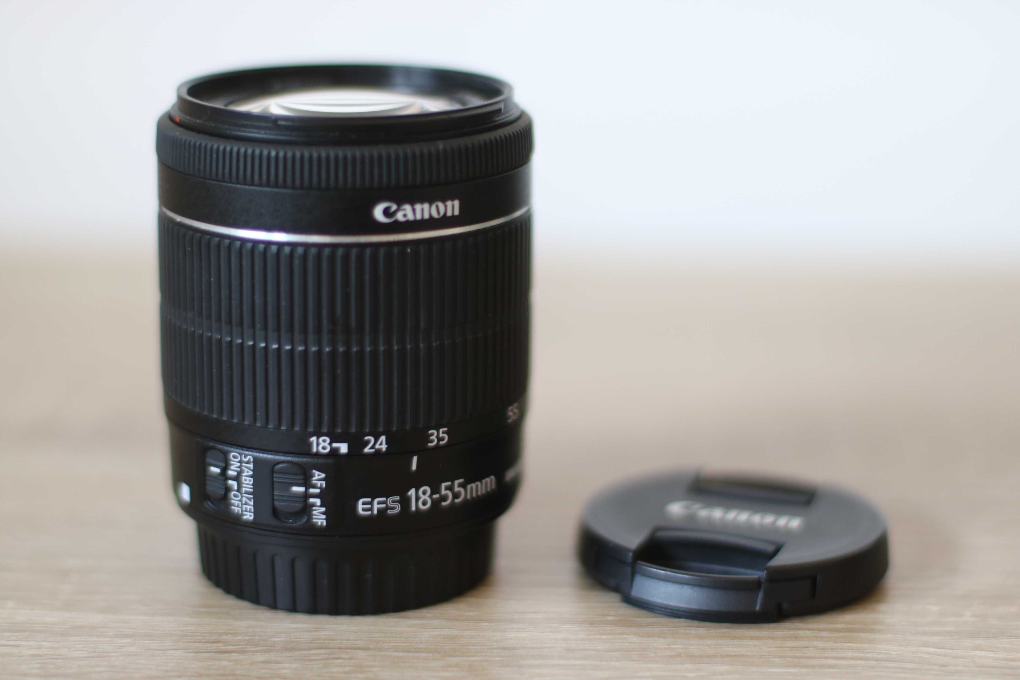 Lente Canon 18-55 mm Macro