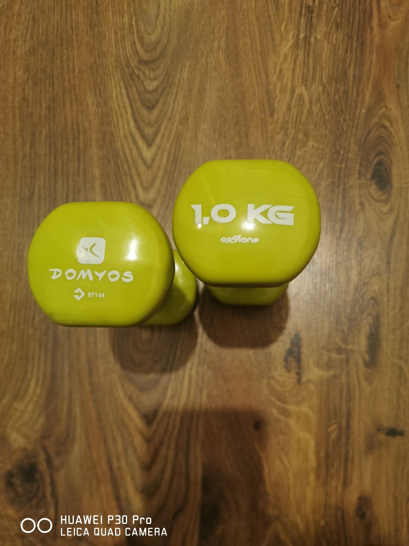 Ciężarki hantle 1 kg domyos zestaw 2 szt