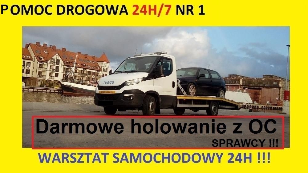 Pomoc Drogowa 24H Holowanie Laweta Dopłaty do odszkodowań HOL z Oc :)