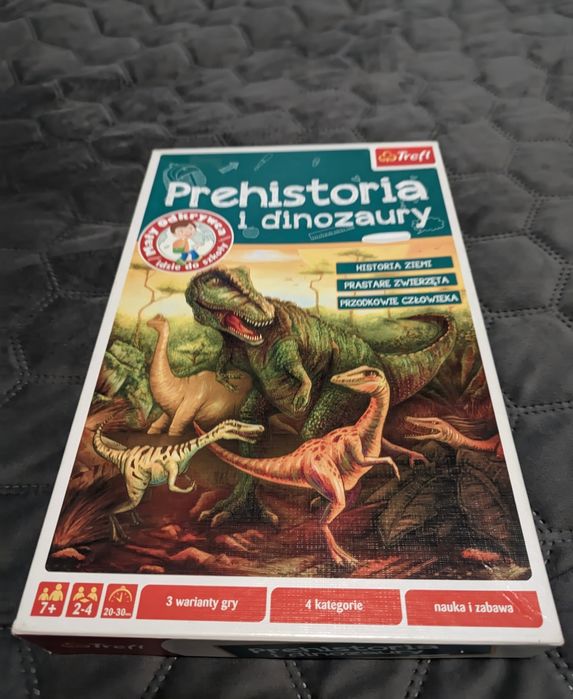 Gra "Prehistoria i dinozaury"