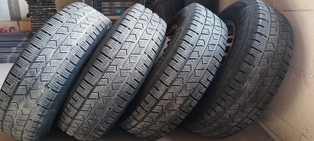 Koła 16 6x130 ET62 + opony zimowe 215/75R16C Sprinter