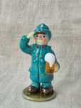 szklana figurka Wojak Szwejk, 7,5 cm