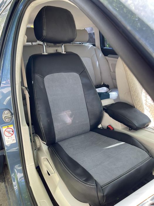 Чохли з екошкіри з алькантарою OctaviaA7 Passat B8 універсал