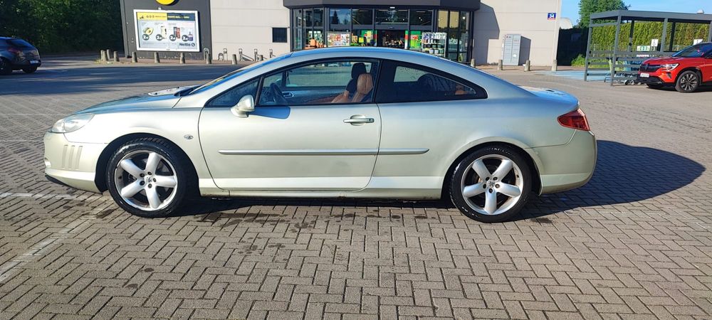 Peugeot 407 coupe, 2006r. 2.2 benzyna gaz. Niski przebieg.