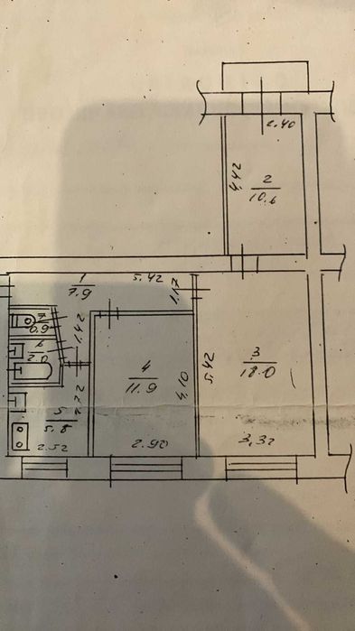 Сдается 3к  8 хлебзавод, Ферганская 31-Б, 1/9, кирпич