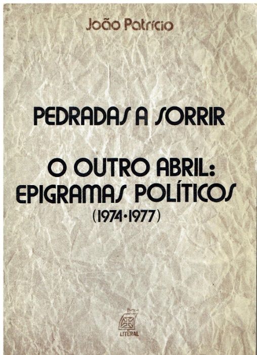 9684 Pedradas a Sorrir de João Patrício / Autografado