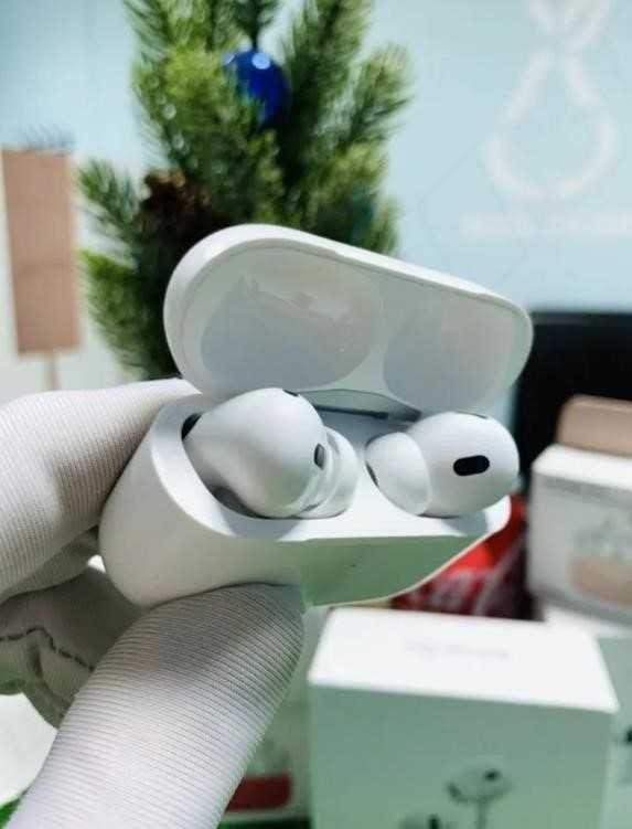 AirPods Pro 2 Lux наушники 1в1 без шумоподавления +чехол