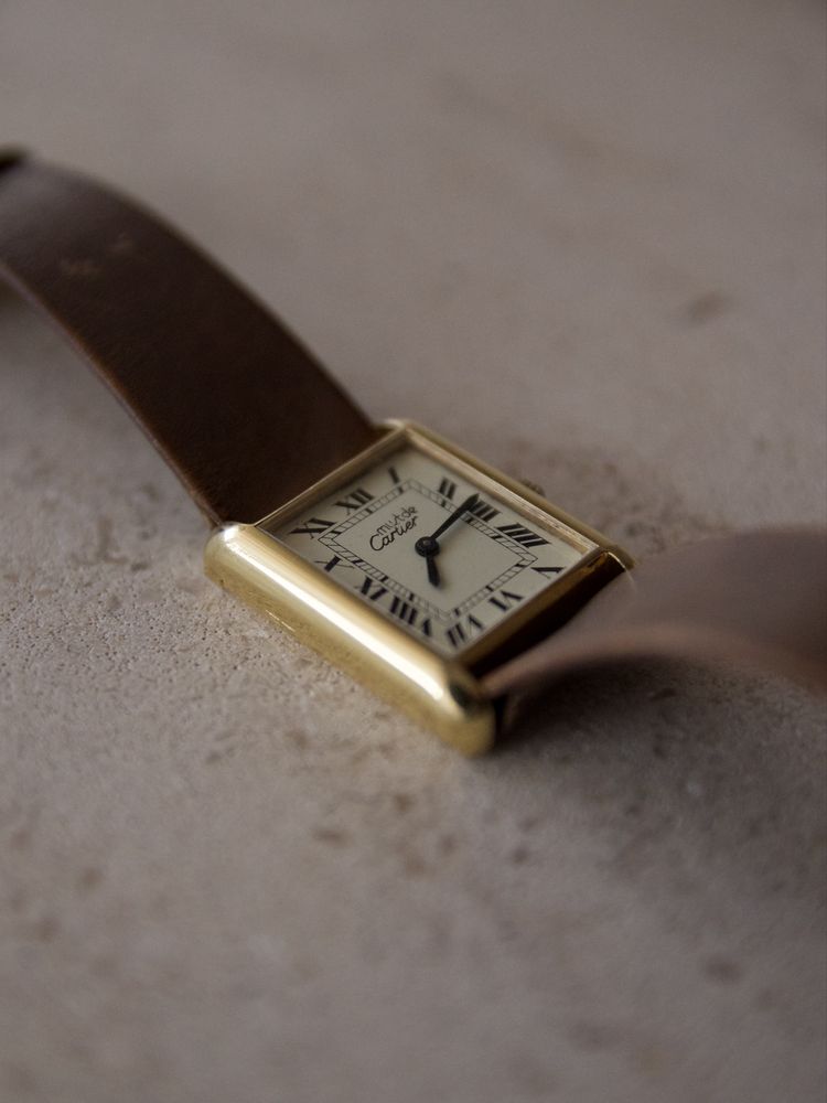 Relogio Cartier Tank mecânico