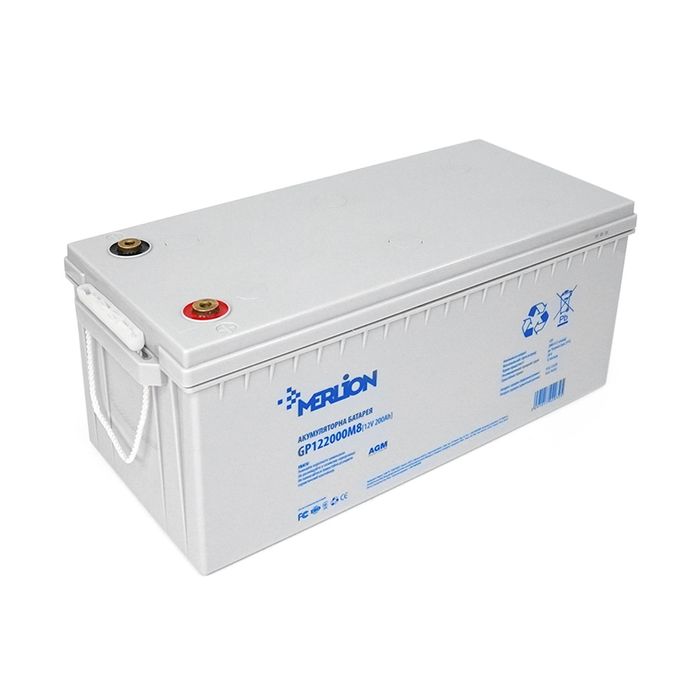 Аккумулятор AGM 12V MERLION (гелевый,промышленный,тяговый)
