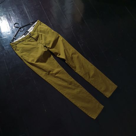 Scotch&soda неймовірні брюки олива колір чоловічі джинси