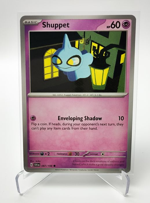 Shuppet 087/198 karta pokemon Scarlet & Violet