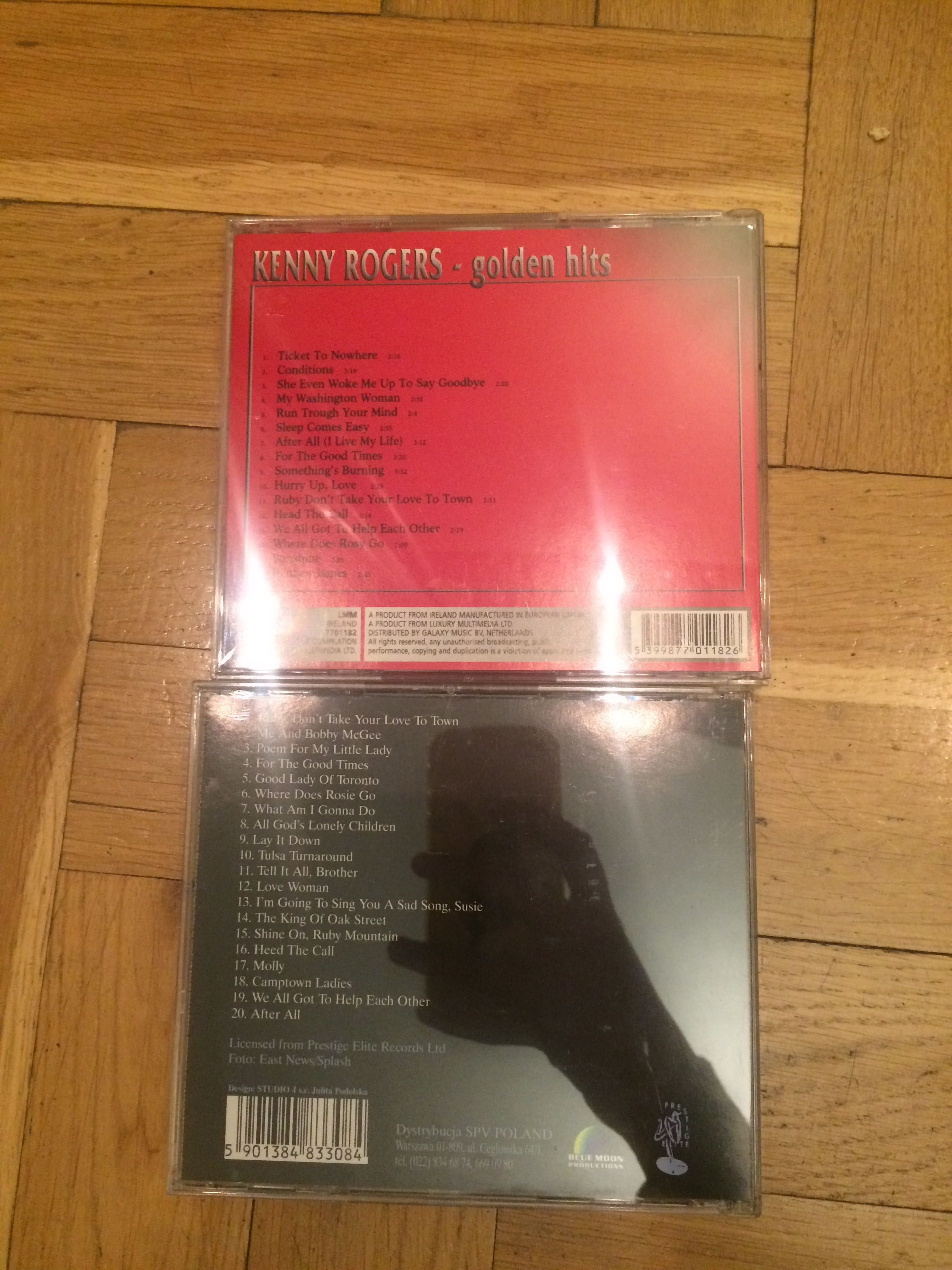 Kenny Rogers 2 CD Golden Hits Me and Bobby McGee zestaw wyprzedaz