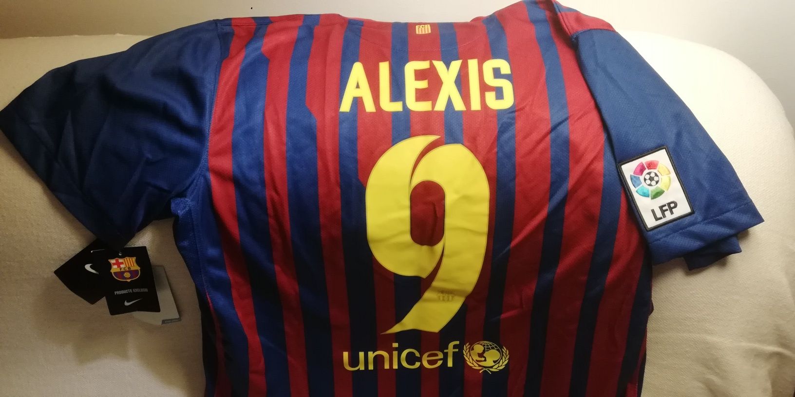 Camisola do Barcelona original  Alexis