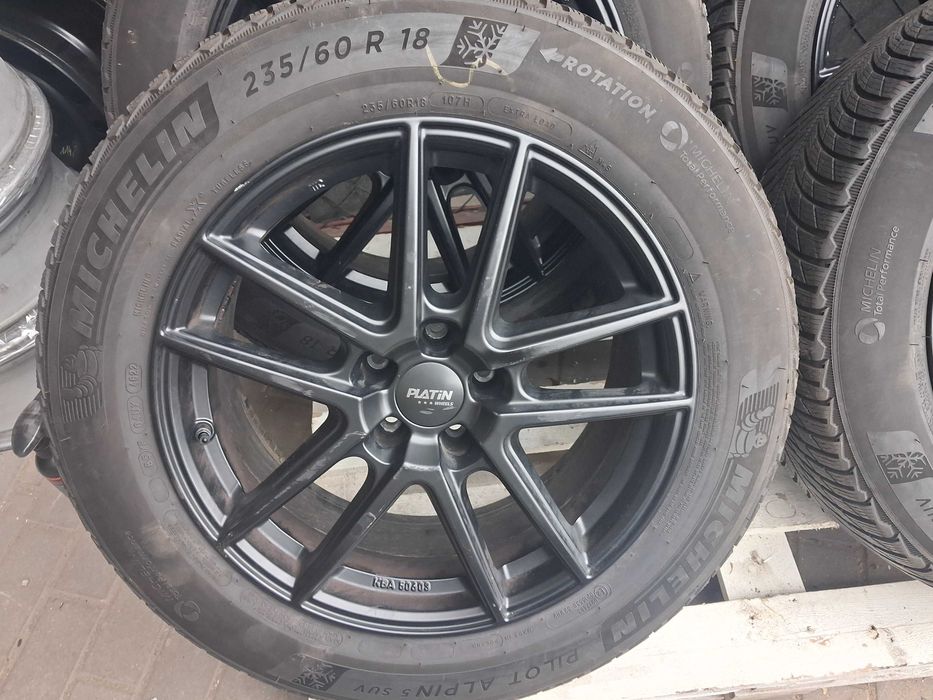 4x koła zimowe R18 5x112 Audi Q3 Q5 Q7 Bmw G01 G05 Vw Skoda Karoq Kodi