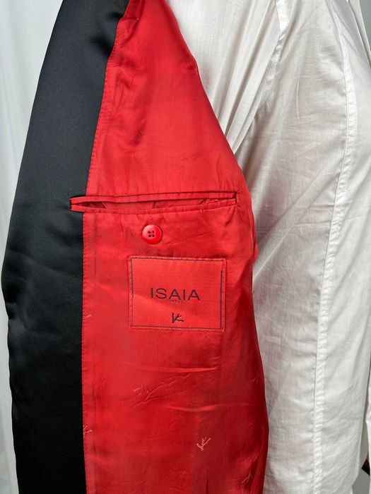 ISAIA Super 150`s Wool Tuxedo Suit костюм смокінг ІСАЯ Церемоніальний