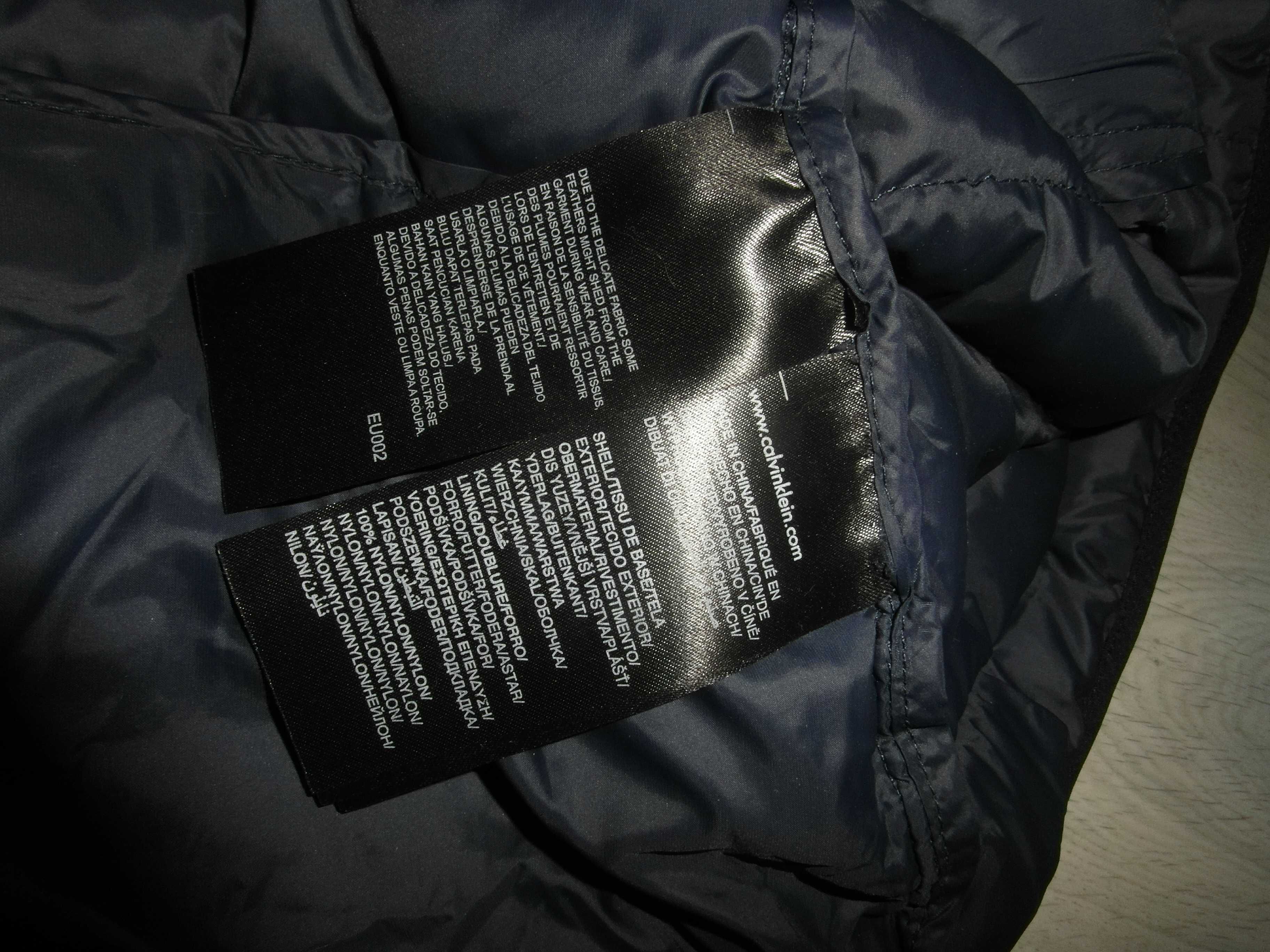 Calvin Klein Original Hybrid Jkt Damska Kurtka Puchowa Hybrydowa L