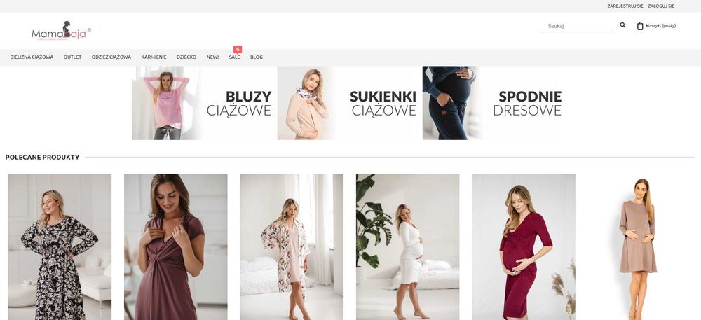 Sprzedam sklep internetowy Mamabaja.pl