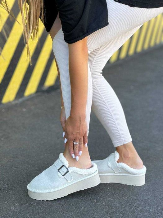 Супер Ціна! Жіночі Зимові Уггі черевики ботильйони з хутром balenciaga