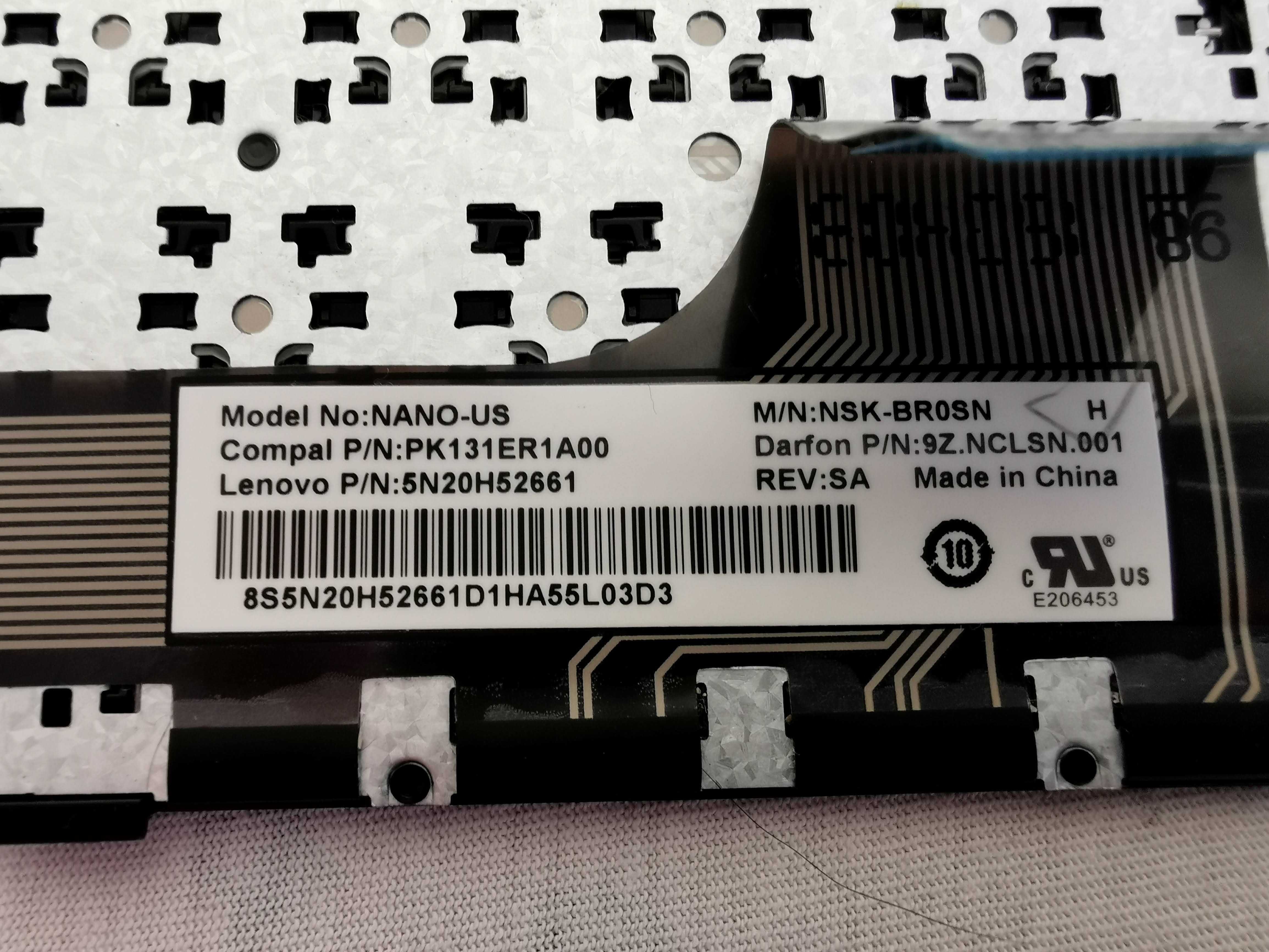 Klawiatura 5N20H52661 do Lenovo