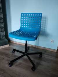 Ikea sporren krzesło biurowe niebieskie