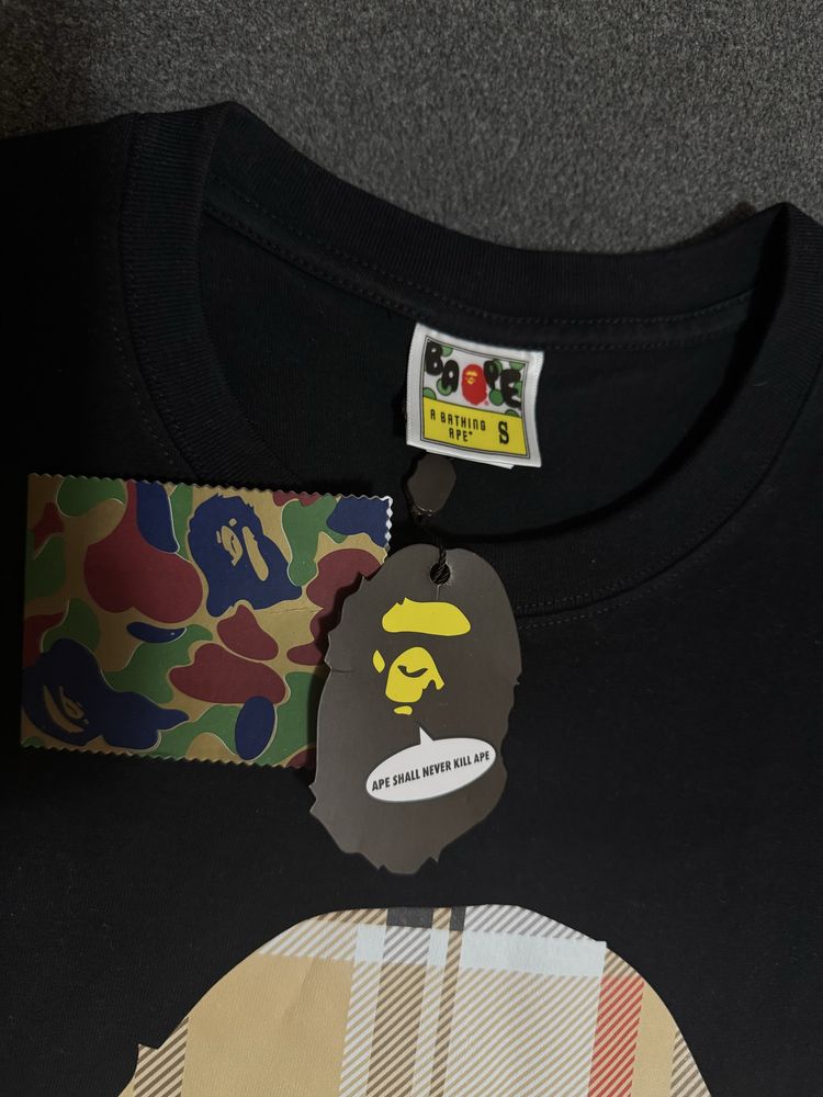Koszulka Bape x Burberry T-shirt | A Bathing Ape Tee