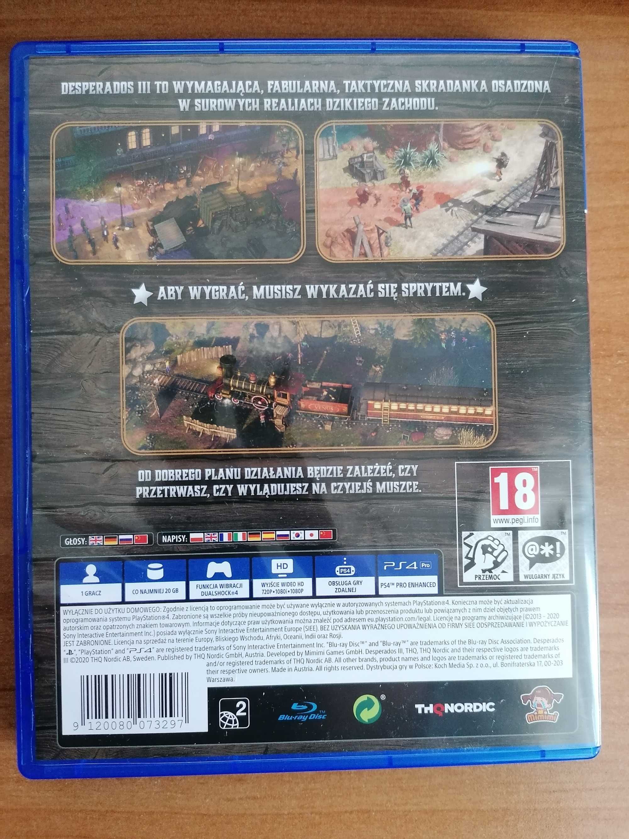 Desperados 3 PS4