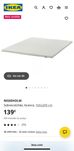Sobrecolchao Nisseholm branco