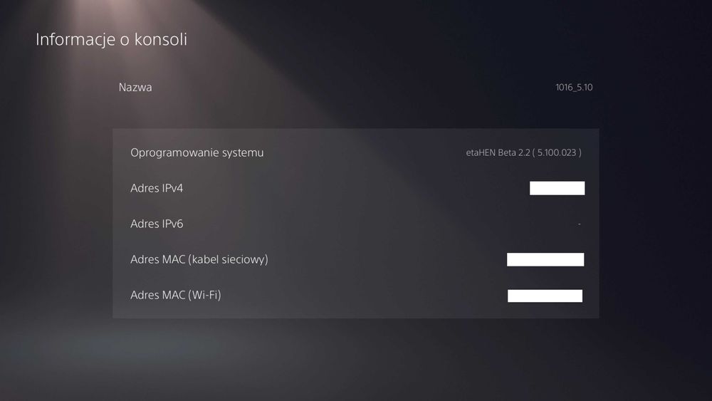 Jailbreak fw. 5.10 PS5 konsola z napędem niski soft 05.10 dysk 4tb
