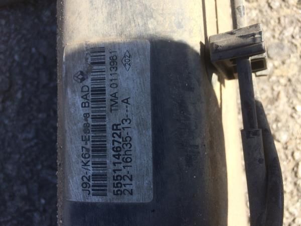 Eixo traseiro tambor DACIA Dokker (0S_)