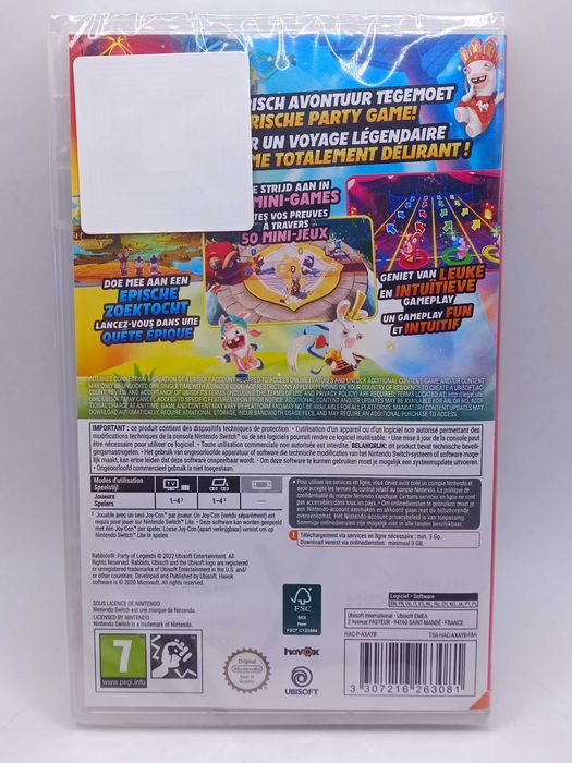 Gra Rabbids Party Of Legends (KOD) Na Nintendo Switch 703/08/25s