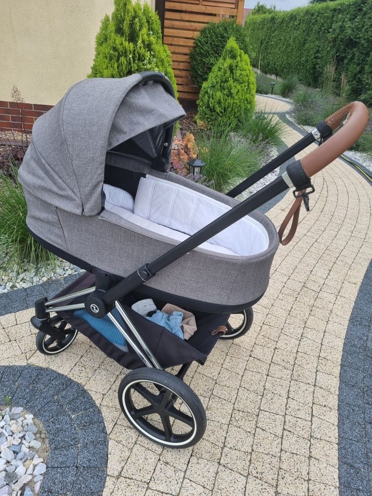 Gondola Cybex Priam 2.0 Cybex Manhattan Grey Plus