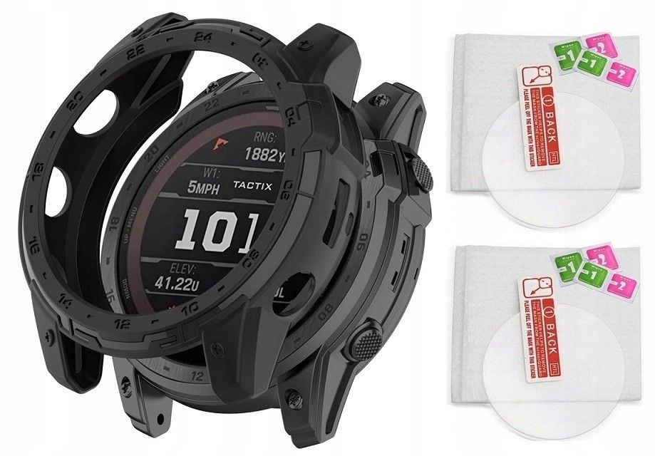 2 X Szkło 9H+ Etui do Garmin Epix Pro Gen2 51mm