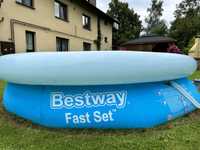 Basen Bestway rozporowy z akcesoriami 366x76