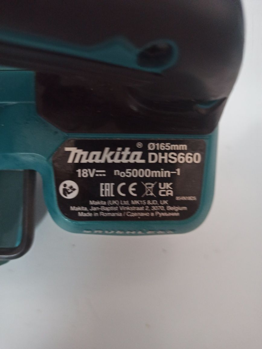 Дискова пила Makita DHS660Z (оригінал)