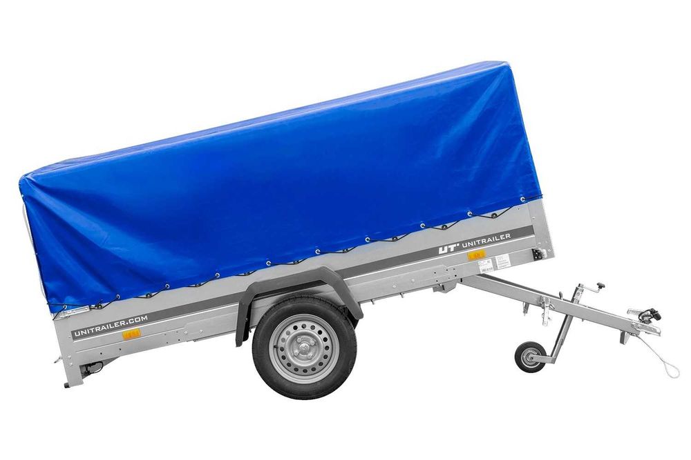 Przyczepka samochodowa GARDEN 265 KIPP 264x150 stelaż H800 + pokrowiec