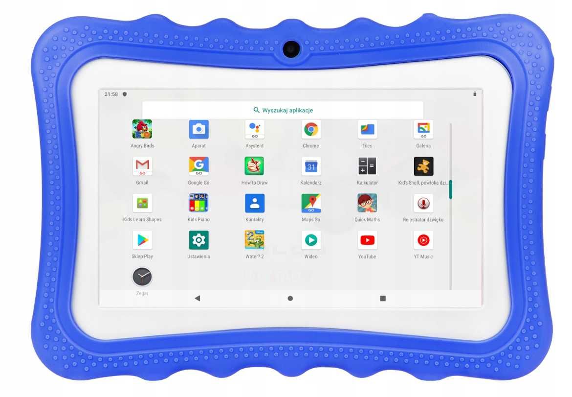 Nowoczesny Tablet Dla Dzieci Kids Tab 2/32GB Gry Etui Zestaw WYPRZEDAŻ